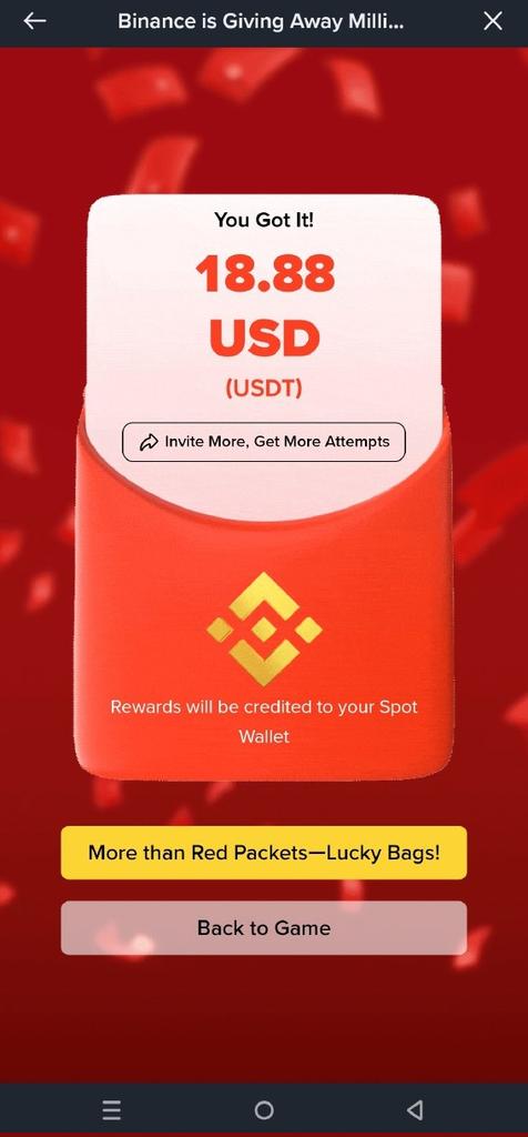 IlhamID404's tweet photo. Red Packets form binance ,fcfs! https://t.co/fvzxbxYiWS
#hongbao
#redpacket https://t.co/RFnIPSZNgm