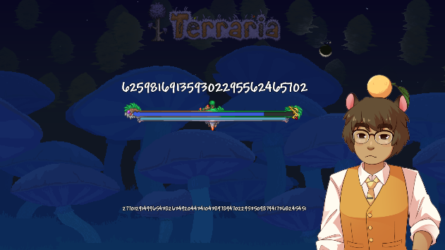 Trying out Terraria 1.4.5 update yahoo twitch.tv/saacool