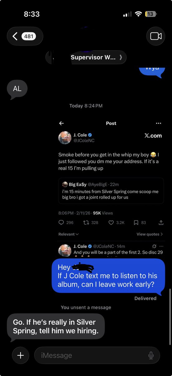_kebbaa's tweet photo. @JColeNC I’m persistent I need the shot 😂 https://t.co/w2IzWb6FdP