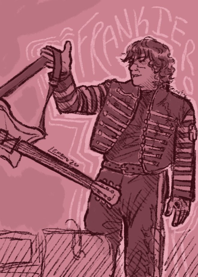 frankie drawing from the other day :)) #mcr #mcrtwt