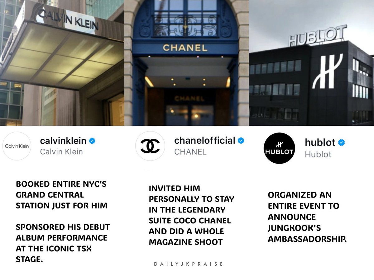 When you’re a TRUE GLOBAL ICON, you don’t have to be flashy or constantly post on SM (in JK’s case or post at all😭), you can be your quiet, private, low key self &amp; these brands will chase you &amp; offer you everything on a gold platter bcuz they KNOW your brand power &amp; IMPACT.