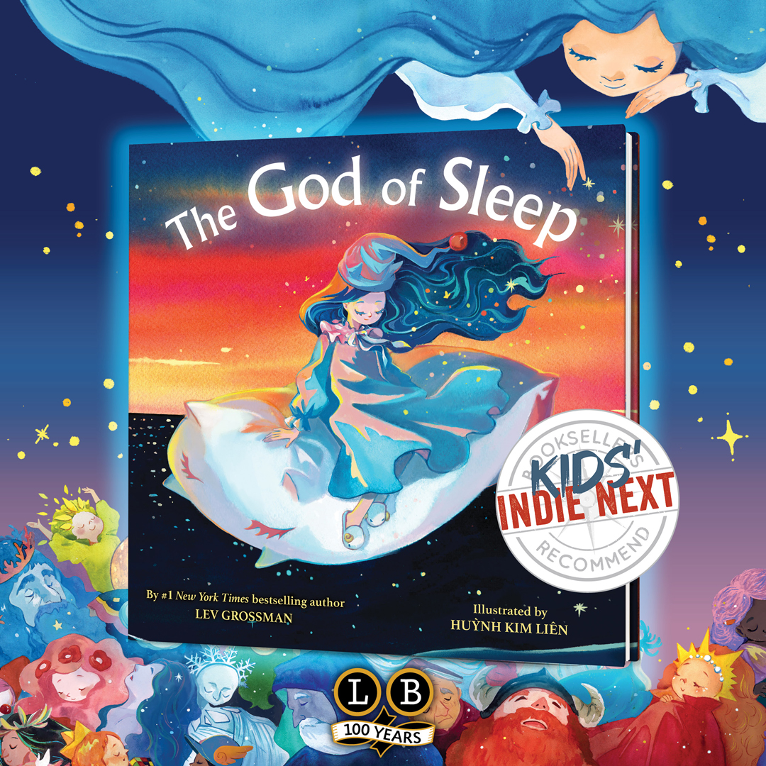 LittleBrownYR's tweet photo. THE GOD OF SLEEP is officially a Kids' Indie Next Pick, which makes it the perfect time to preorder this stunning read-aloud!
https://t.co/bHTxXosgLU https://t.co/oqFTGpkVMr