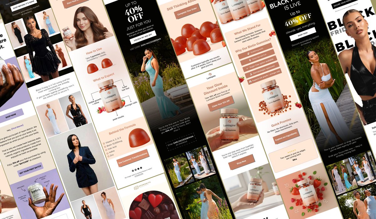 dewale_designer's tweet photo. I’m an eCommerce email designer specializing in Figma-based campaigns and flows, with a strong focus on conversion, hierarchy, and brand consistency. 

If you ever hire for email design (contract or full-time), I’d love to collaborate.

#hiringemaildesigner https://t.co/tqIkDQTlRM