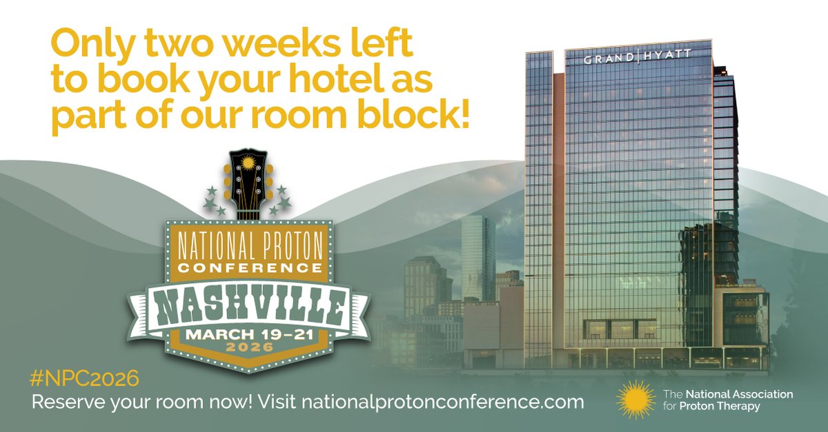 National Association for Proton Therapy tweet media