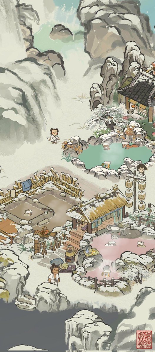 gen2333's tweet photo. 江南山水美如畫，同遊#江南百景圖 。下載遊戲：https://t.co/3b1DyEYPK6 https://t.co/TPLmSVTvan