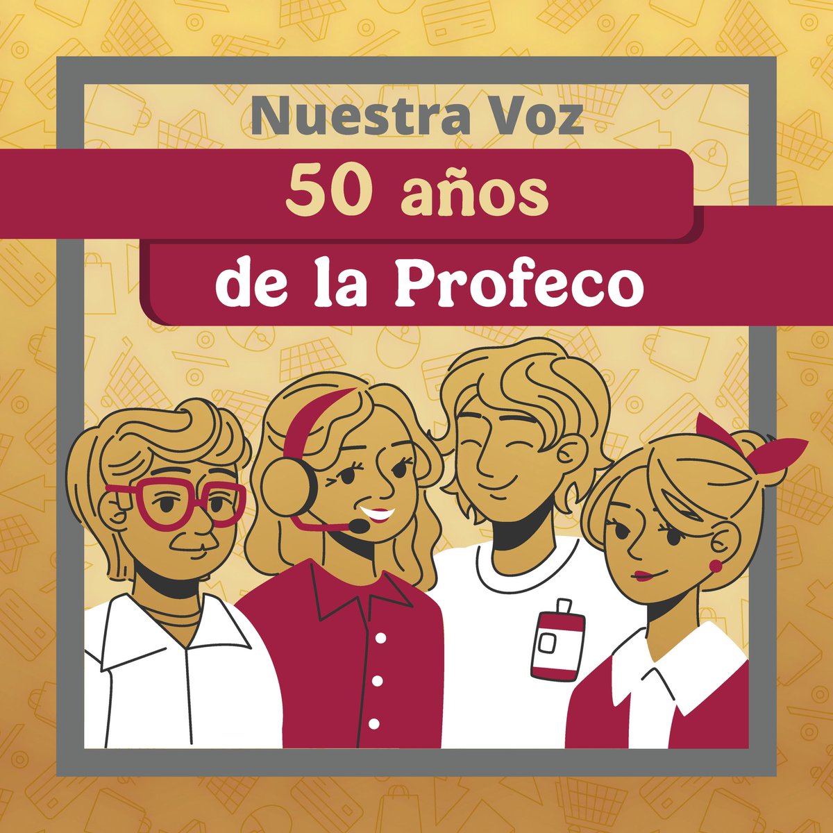 ivan_escalante's tweet photo. Durante cinco décadas la @Profeco ha actualizado sus canales de atención, integrando nuevas herramientas de defensa y protección.

Consulten 50 años de Nuestra Voz en la @RdelConsumidor: https://t.co/xUx0KgFXfM https://t.co/5ieF6vZ0Kt