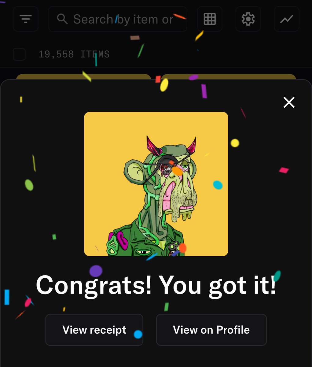 Dont forget to buy an ape