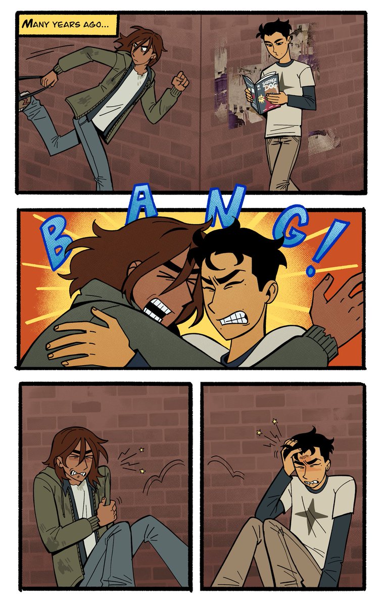 before the powers (1/4) markrex comic👀