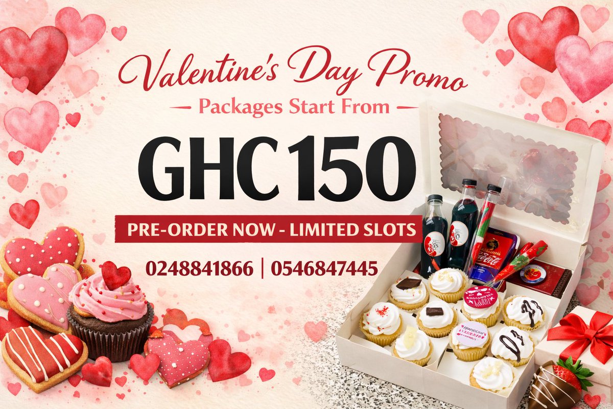 AlexaOduro's tweet photo. Preorder ends tomorrow!!
📍Tamale
0248841866

#valsday #tamaleghana https://t.co/3JdArqceg3
