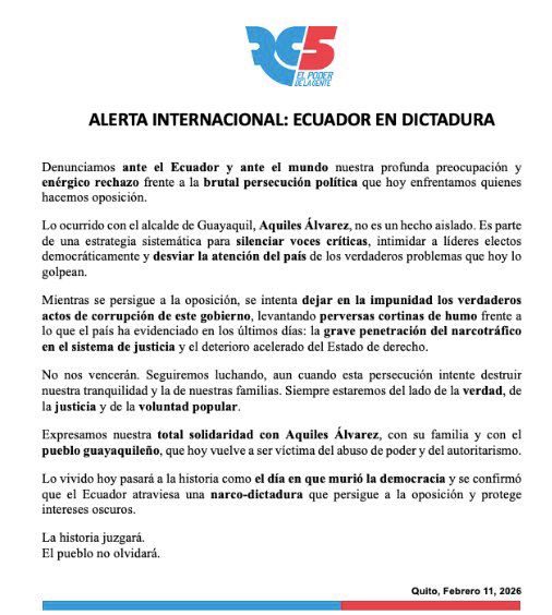 Ecuadorinmediato tweet media