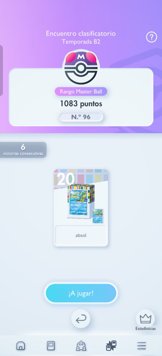y2jdaniel's tweet photo. La enfermedad es real, top 100 de Pokémon Pocket

#PokemonTCGPocket 
#Top100 
#Dia1 
#Pokemon
#ranking https://t.co/Y1ejRdcu8p