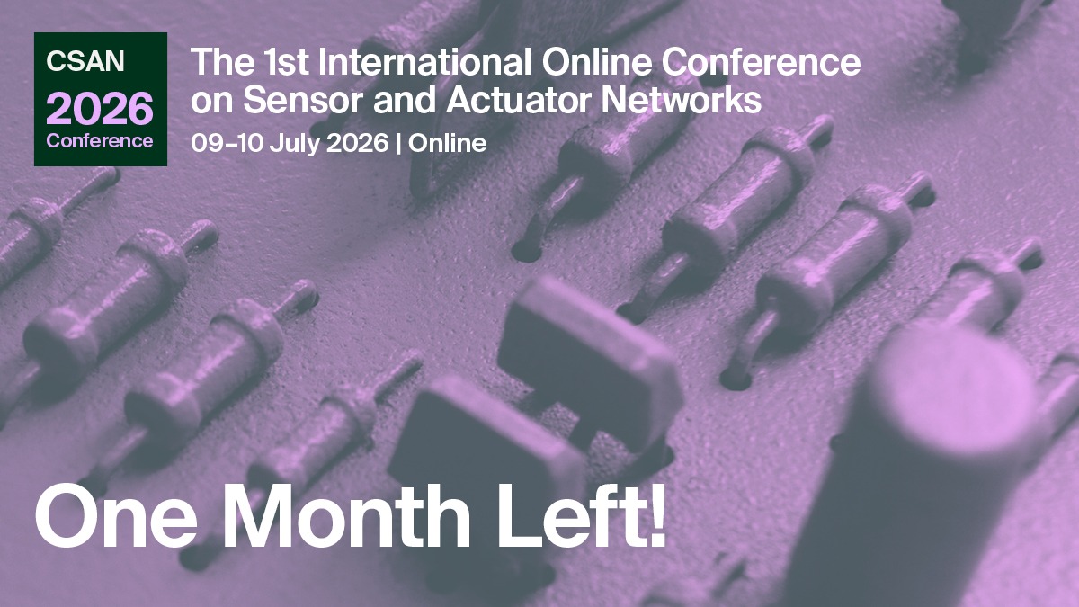 Journal of Sensor and Actuator Networks tweet media