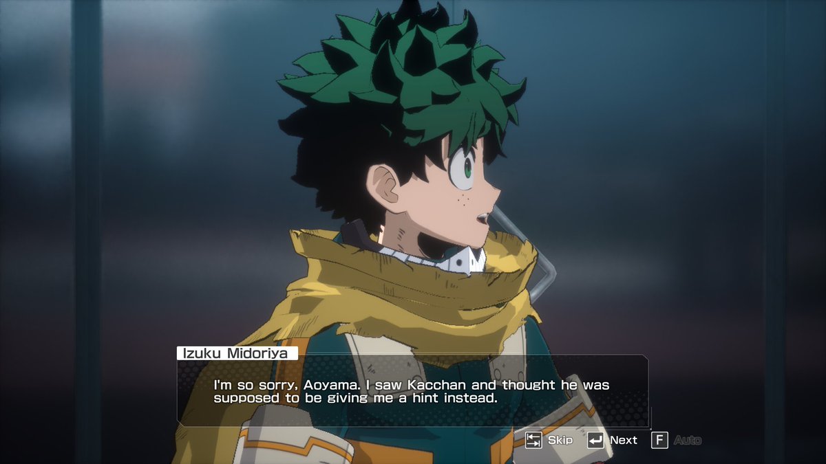 Izuku sees kacchan and makes a beeline for him assuming that kacchan is there only for Izuku and completely ignored the person who was actually waiting for him yeah ok his greed sickens me