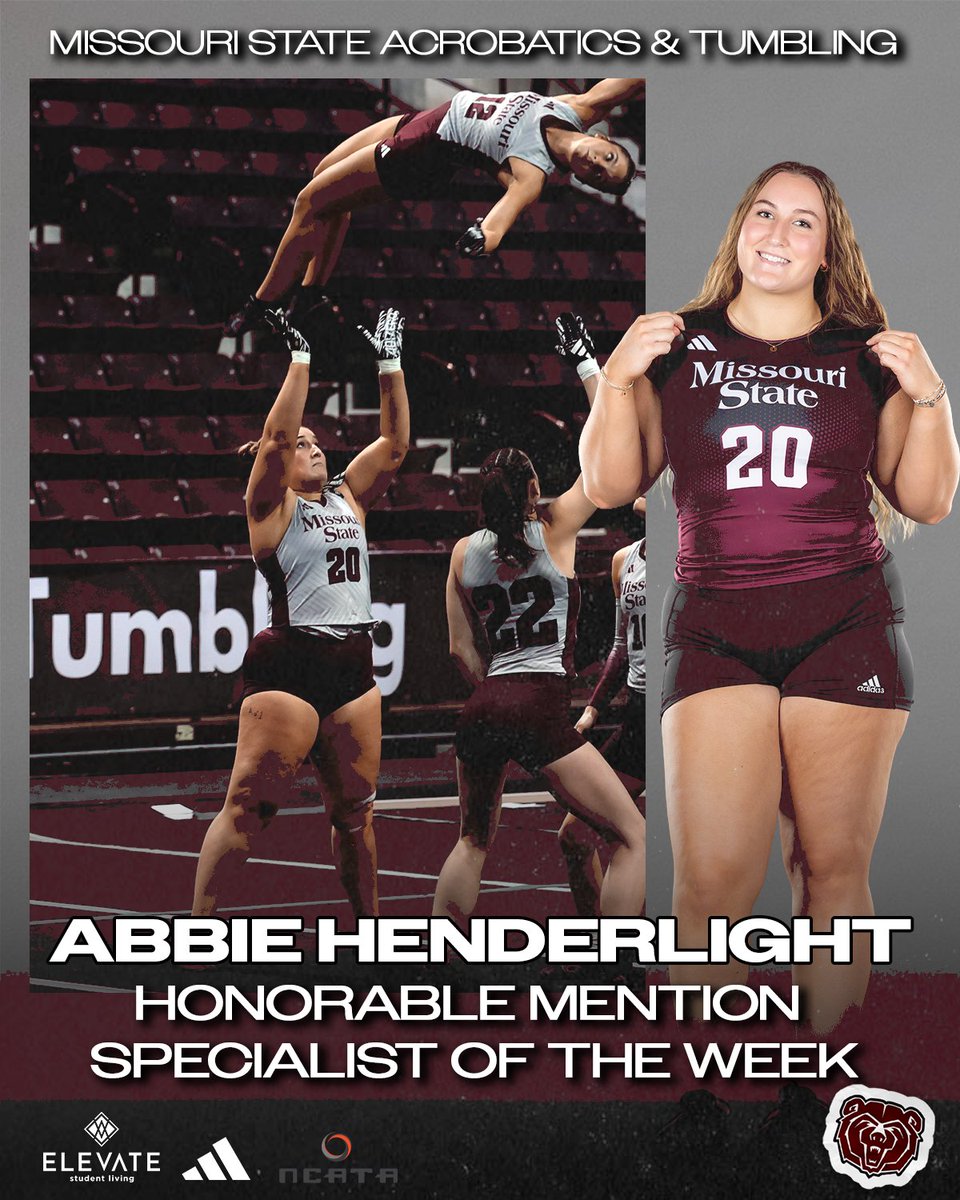 MoStateAcro's tweet image. Excellence in every detail 🐻

#NeverSettle #GoBears