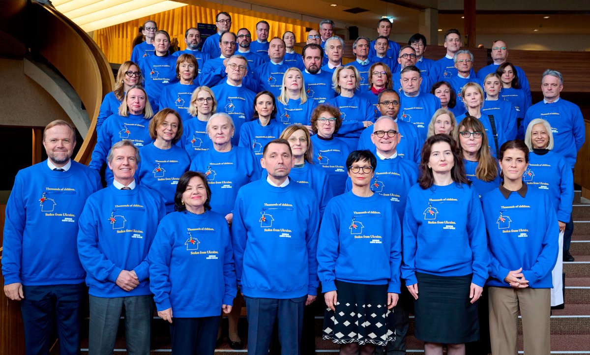 MaltaCoE's tweet photo. United in Action to Bring Kids Back 🤝

At the @coe, member states, including 🇲🇹Malta and the Organisation's leadership, stood together in support of a clear call: to return every Ukrainian child home safely.

#BringKidsBackUA 🇺🇦 https://t.co/TSdl8EIiqN