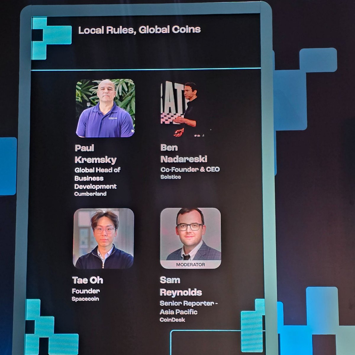 spacecoin's tweet photo. GM Consensus HK!

For the Cadets who couldn't make the IRL session, Captain Oh shared his experience and insights about stablecoins, CBDCs, and more.

Watch now ▶️ https://t.co/uu97S38ws7