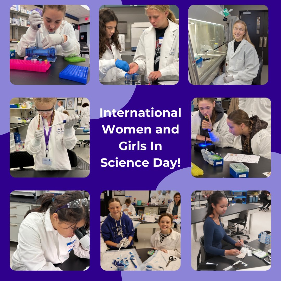 Happy #InternationalDayofWomenandGirlsinScience! 👩‍🔬🌟

We’re proud to support and mentor the next generation of scientists. 💡🔬
