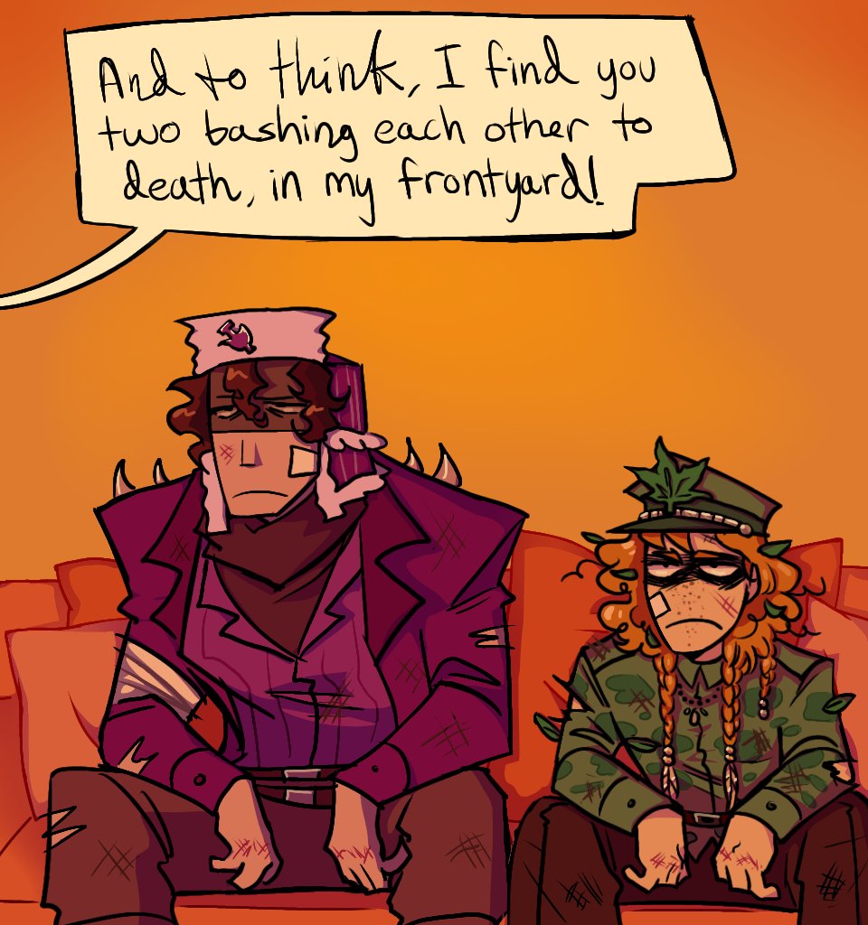 yummy1nuggets69's tweet image. Pursuit of Nothing || PART 5 || (3/12)
#centricide #nazbol #comic