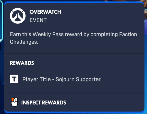 Soujorn supporter? So when am I gonna get Kiriko's Bitch title?