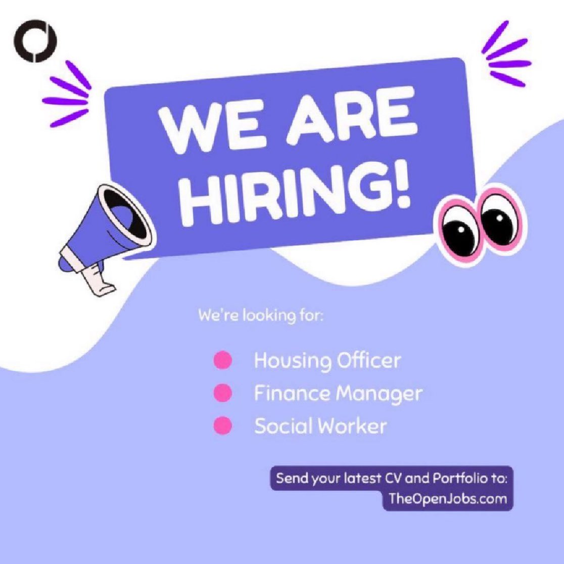 TheOpenJobs's tweet photo. 🚨 We're hiring!

Now advertising:

🏡 Housing Officer
🤝 Social Worker
💼 Finance Manager

Explore council &amp; housing association roles across the UK at https://t.co/gO15vzsoqn
#UKJobs #PublicSectorJobs #HousingJobs #NowHiring https://t.co/Zn0y9HjNPS