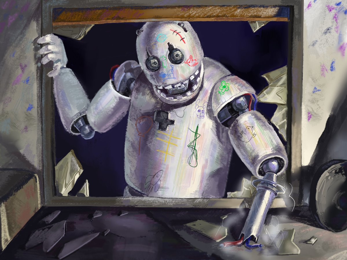 Break the window
#Fivenightsatcandys 
#Fnac