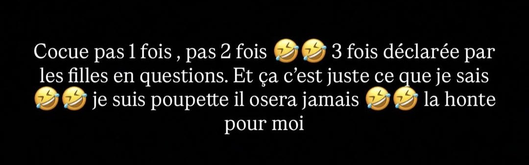 facortique's tweet photo. DAMN LA BOMBE EST LÂCHÉE #PoupetteKenza https://t.co/msseP8sjM3