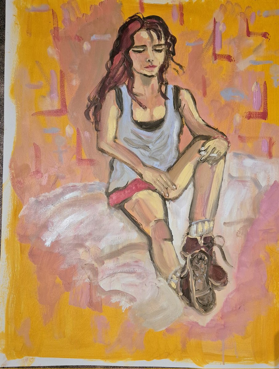 Ultra moderne solitude

#portrait #huile