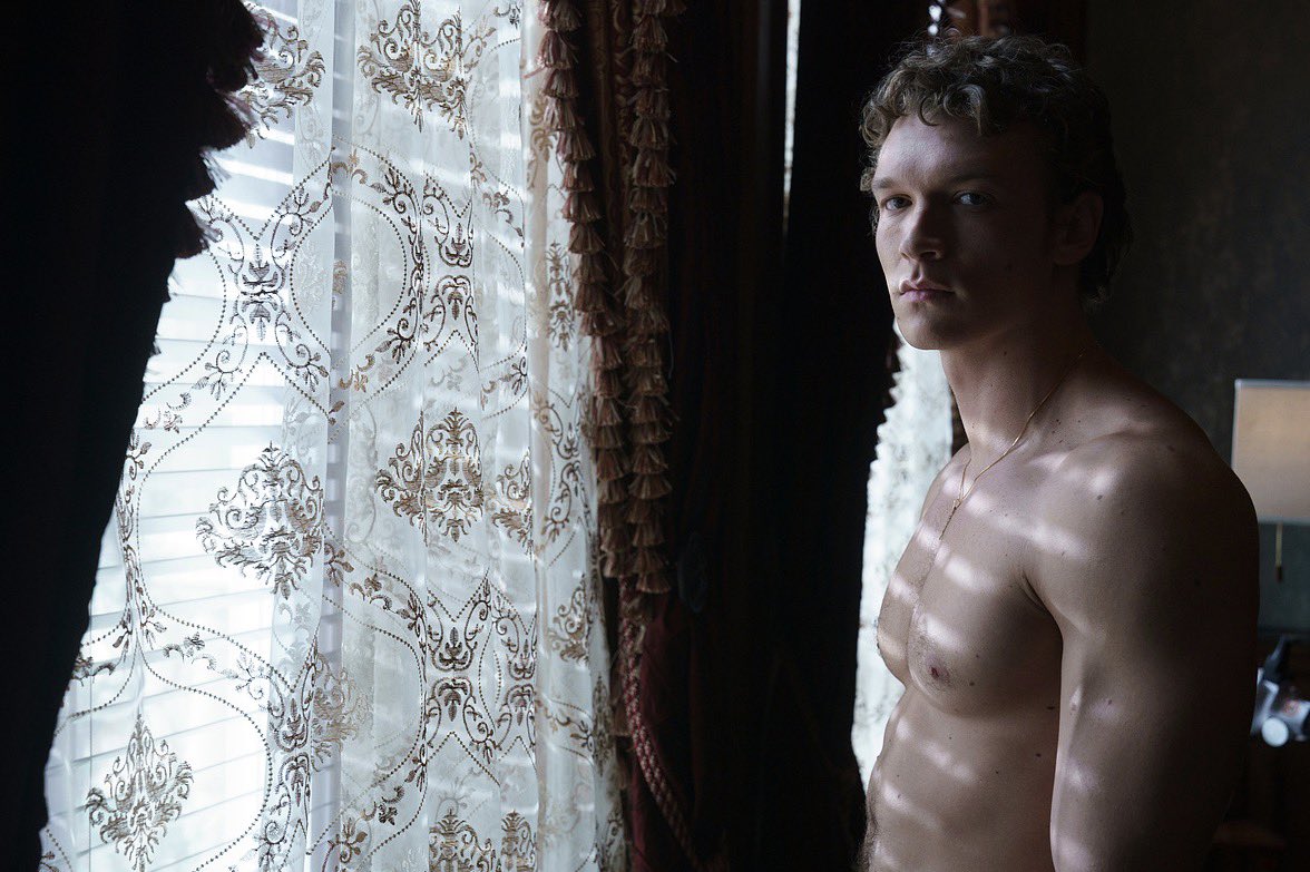 More new/old stills of Connor Storrie as Ilya Rozanov for Heated Rivalry season 1 🤍