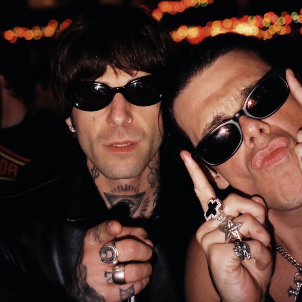 Jesse Rutherford and YUNGBLUD at the Grammys After Party.