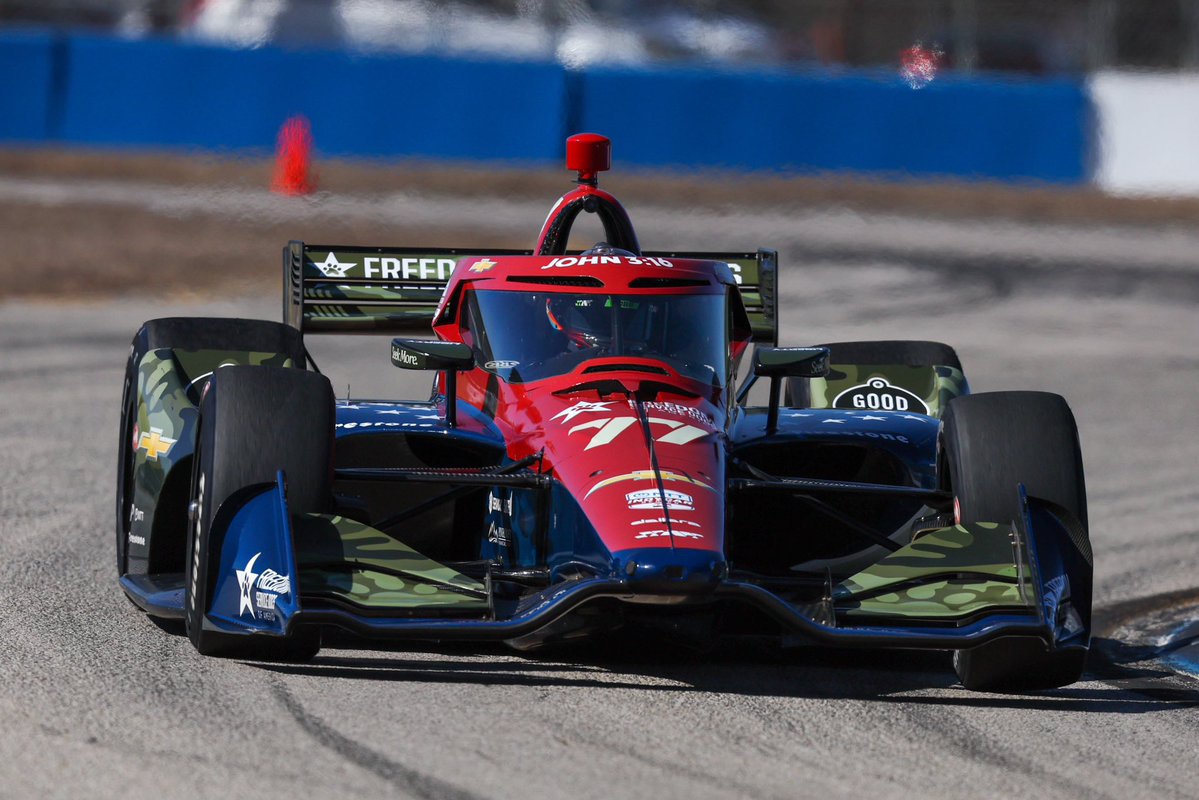 sting_ray_robb's tweet image. Feels good to be back in the car! P3 in our group on day 1 with great pace, but day 2 plagued us with mechanical issues. 
✅Sebring Test
⏩Phoenix Test
@juncoshollinger @jhr_esp_ @indycar @indycaronfox @teamchevy @goodheartvet @freedomservicedogs #JHR #SRR77 #SeekMore
