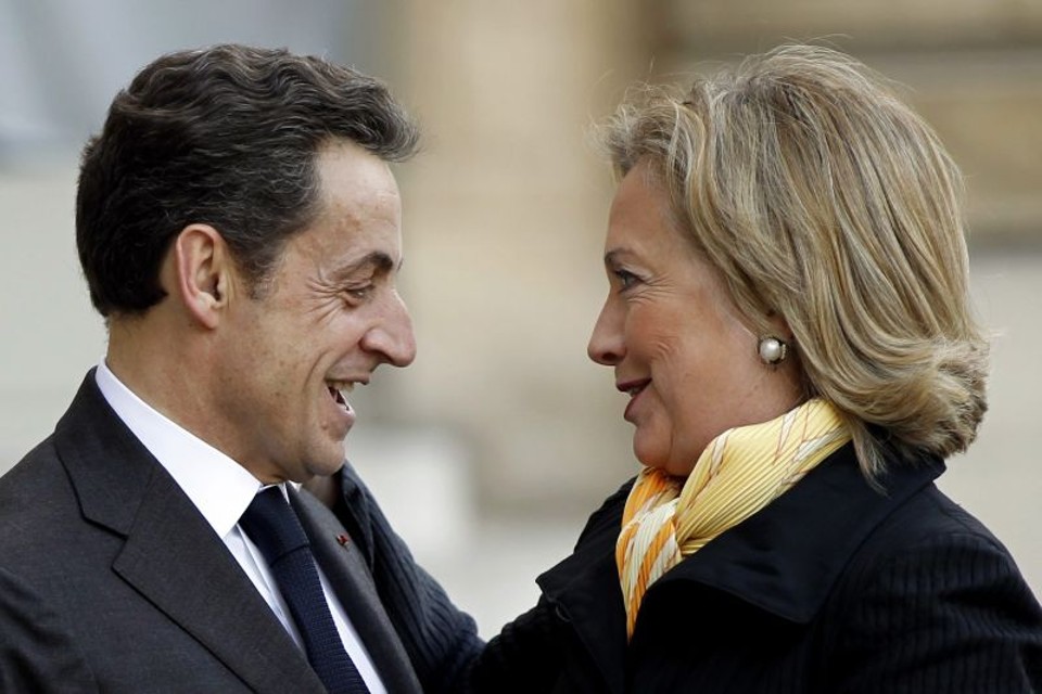 In 2013, France's Nicolas Sarkozy -- currently imprisoned for corruption -- wanted to "discreetly" meet <a href="/HillaryClinton/">Hillary Clinton</a> during an upcoming NYC trip. Who does his team contact to arrange it? Jeffrey Epstein of course.