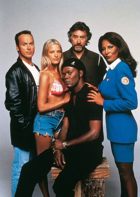 Una excelente toma publicitaria de Jackie Brown (1997).
