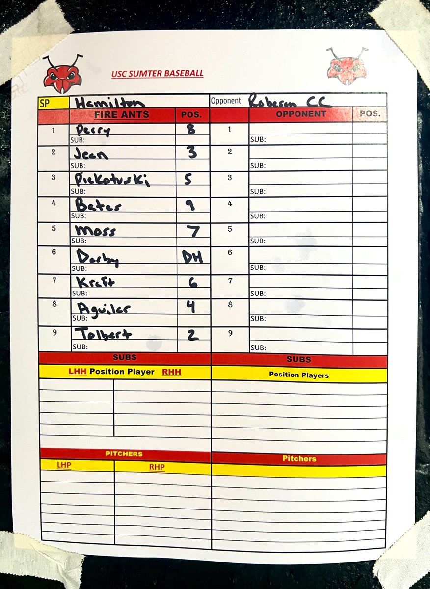 USC Sumter Baseball tweet media