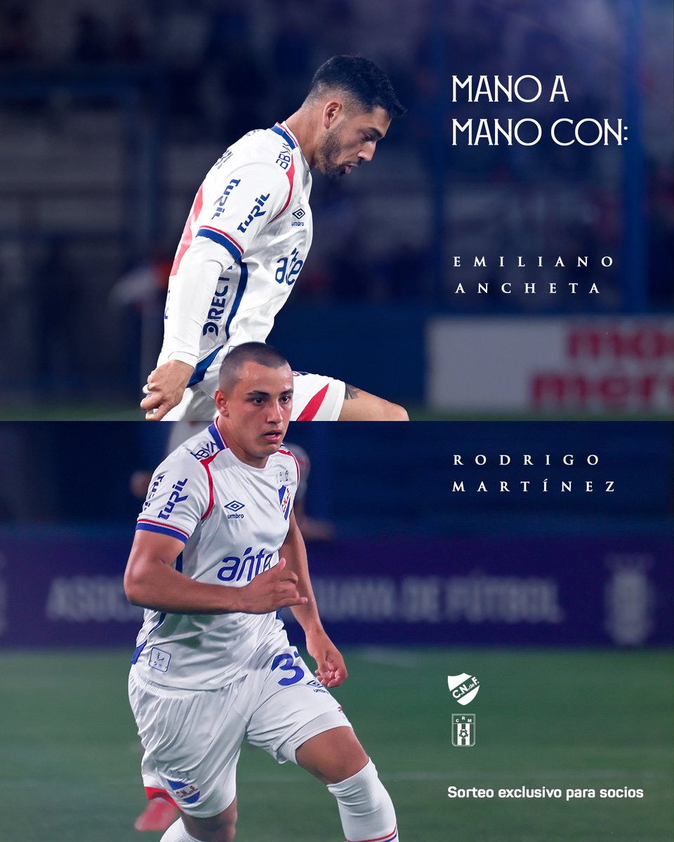 🍀 𝙎𝙊𝙍𝙏𝙀𝙊 

👉🏻 Participá del #ManoAMano exclusivo para socios con Emiliano Ancheta y Rodrigo Martínez en la previa del partido 🆚 Racing  

Para participar:  
✅ Reposteá esta publicación
✅ Comentá tu número de socio y arrobá a 2 Bolsos

ℹ️ Sortearemos 2 socios + 1