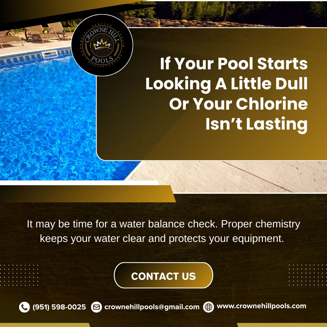 Crownehillpools's tweet image. Clear  water depends on proper balance. Regular testing keeps your pool safe, clean, and swim-ready.

#PoolChemistry #HealthyPool #CrowneHillPools #TemeculaPools #ClearWaterTips