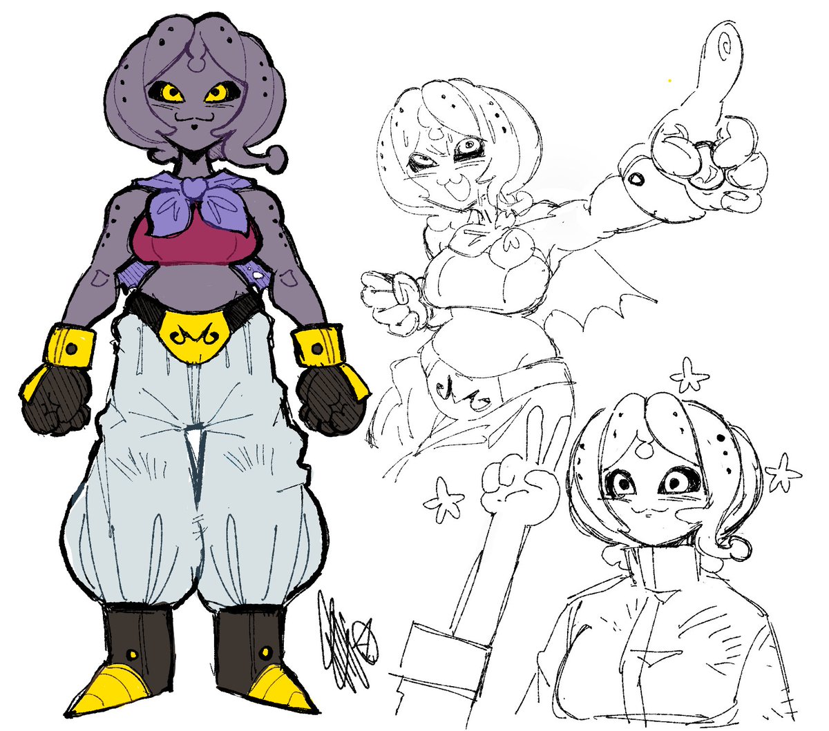 VeryCansado's tweet image. Majin Pocus

redesigned my majin