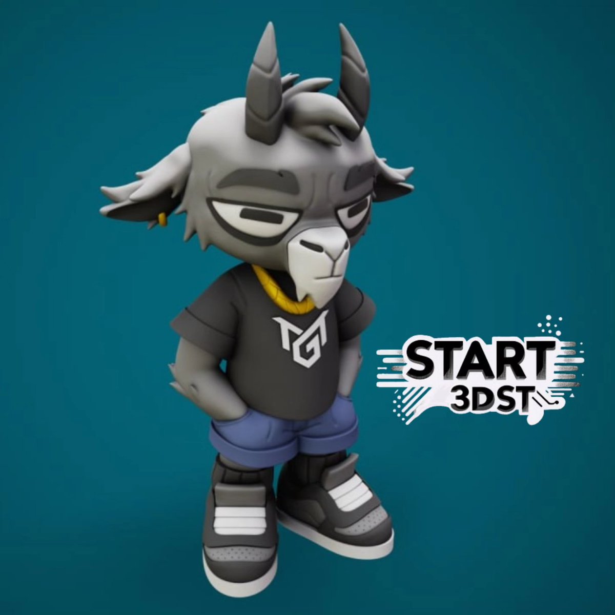 start3dst's tweet photo. Exclusive Art Toy figures 
@speedforce_pr
I love designing Art Toys. If anyone would like to create their own model, don’t forget to send me a DM.

#arttoy #figure #collection #cartoon #3d https://t.co/khDBfD687O