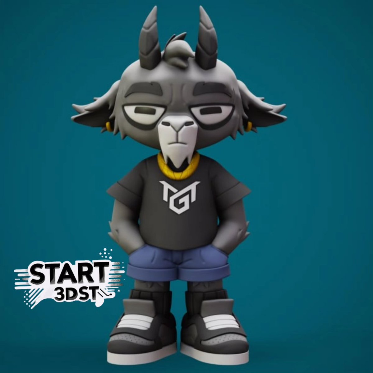 start3dst's tweet photo. Exclusive Art Toy figures 
@speedforce_pr
I love designing Art Toys. If anyone would like to create their own model, don’t forget to send me a DM.

#arttoy #figure #collection #cartoon #3d https://t.co/khDBfD687O
