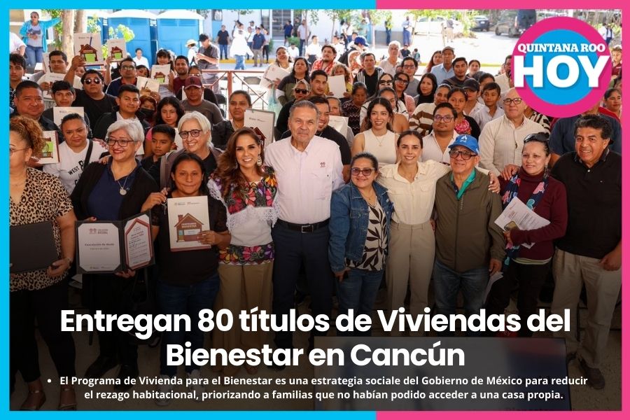 QuintanaRooHoy1's tweet image. #ViviendaDelBienestar 🏠📃 | Más familias con certeza jurídica en Cancún. Un paso más para fortalecer comunidades y el patrimonio familiar.
Nota completa: wp.me/p9prmQ-24fR
@anapatyp
#Cancún #INFONAVIT #BienestarSocial #QuintanaRoo #BenitoJuárez