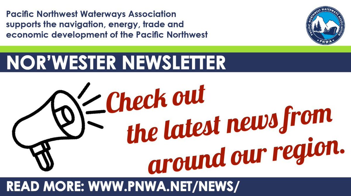 Pacific Northwest Waterways Association (PNWA) tweet media