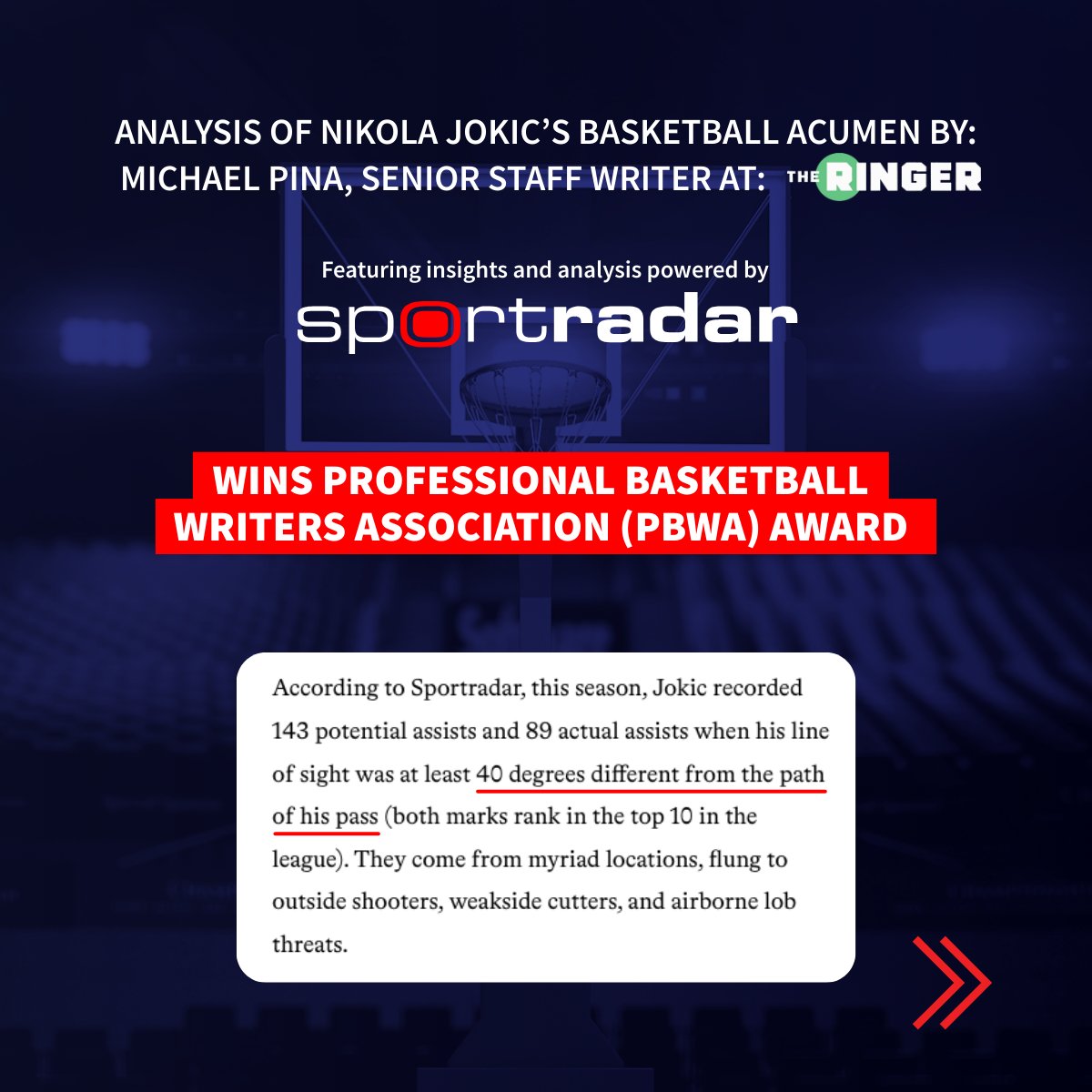 Sportradar tweet media