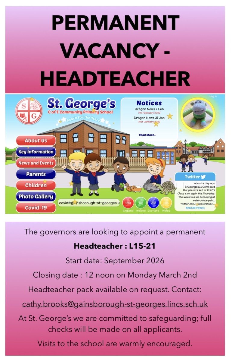 St. George’s CE Community Primary School tweet media