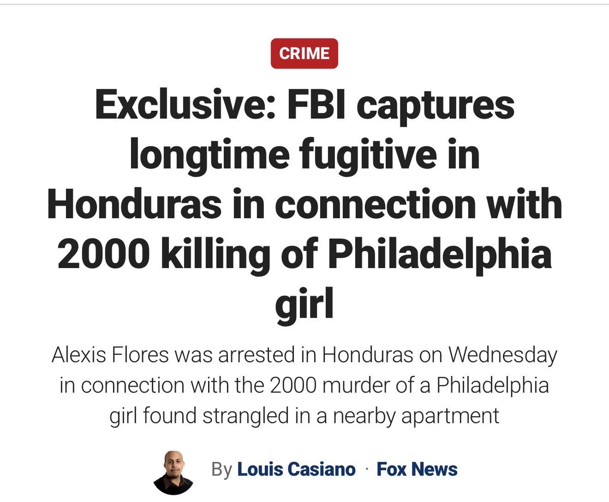 After more than 25 years on the run, this arrest proves time and distance do not shield violent offenders from justice. 

Thanks to our FBI teams and international partners, a fugitive accused of a horrific crime against a child is in custody and on a path back to the U.S. 

We