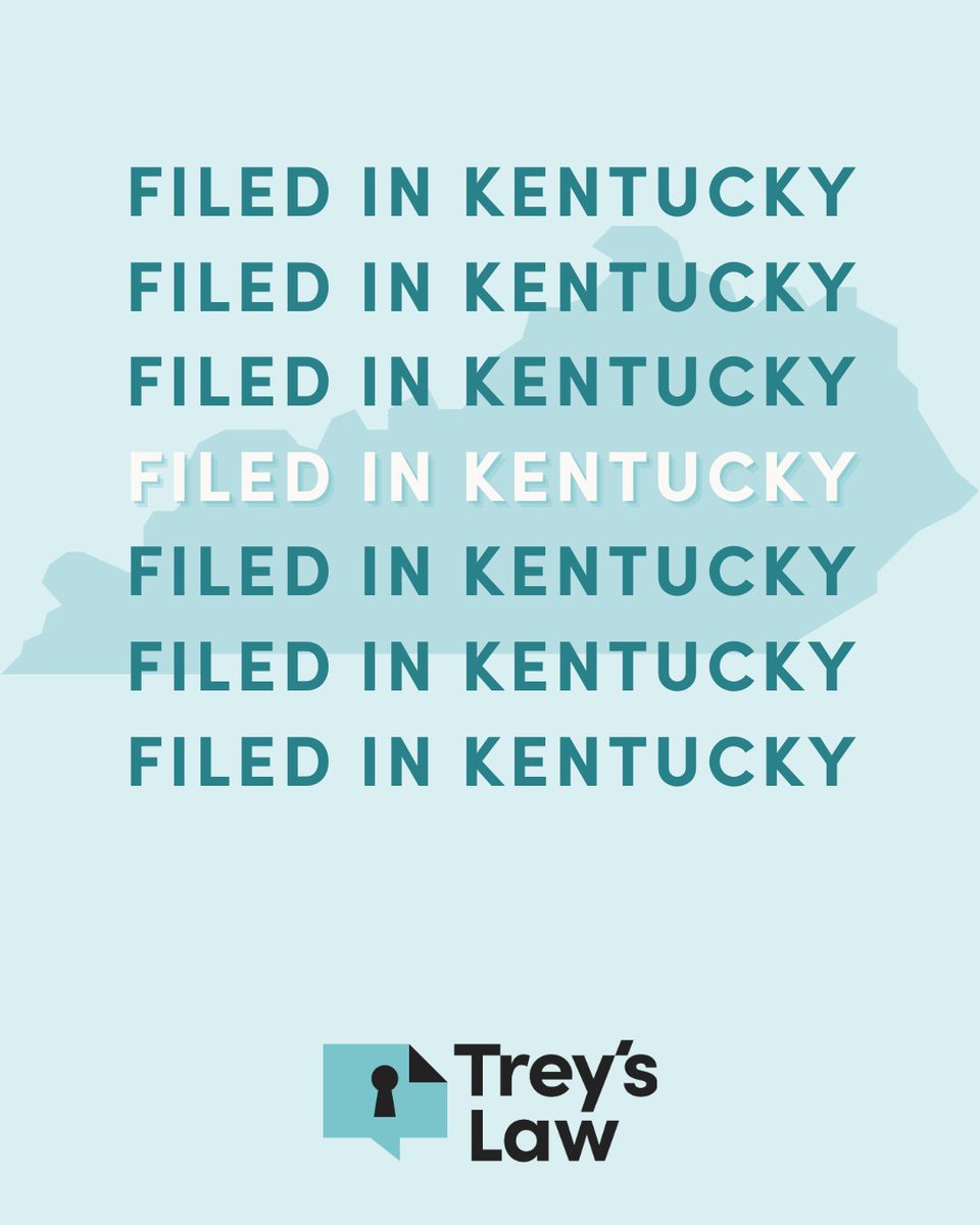 treys_law's tweet photo. Kentucky: It’s time to set the truth free! ⚖️ #TruthSetFree

Kentucky Rep. T.J. Roberts @realTJRoberts filed #TreysLaw as House Bill 608, ensuring survivors of sexual abuse and trafficking can no longer be silenced by NDAs in civil settlement agreements. 

For information and ongoing updates, visit https://t.co/uwKwNJHzfF!

#KYGA26 #KYpol #HB608