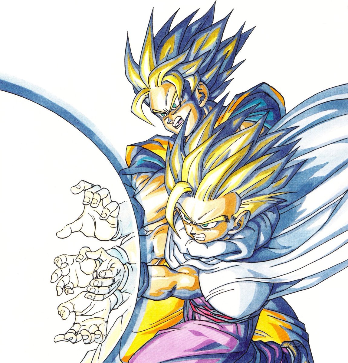 Genshin_Forever's tweet photo. It's truly amazing how Dragon Ball art still looks so good and timeless. https://t.co/9KcT2NmAil