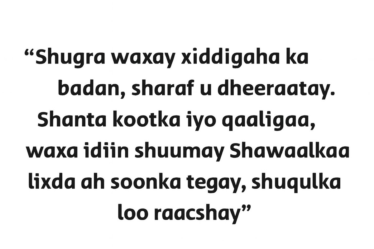 KadarABulaale's tweet photo. #Dad unbaynu wada sheeganee, Shaanqa waxa doorshay
@Camanje Yogol https://t.co/x7AidP8XJI
