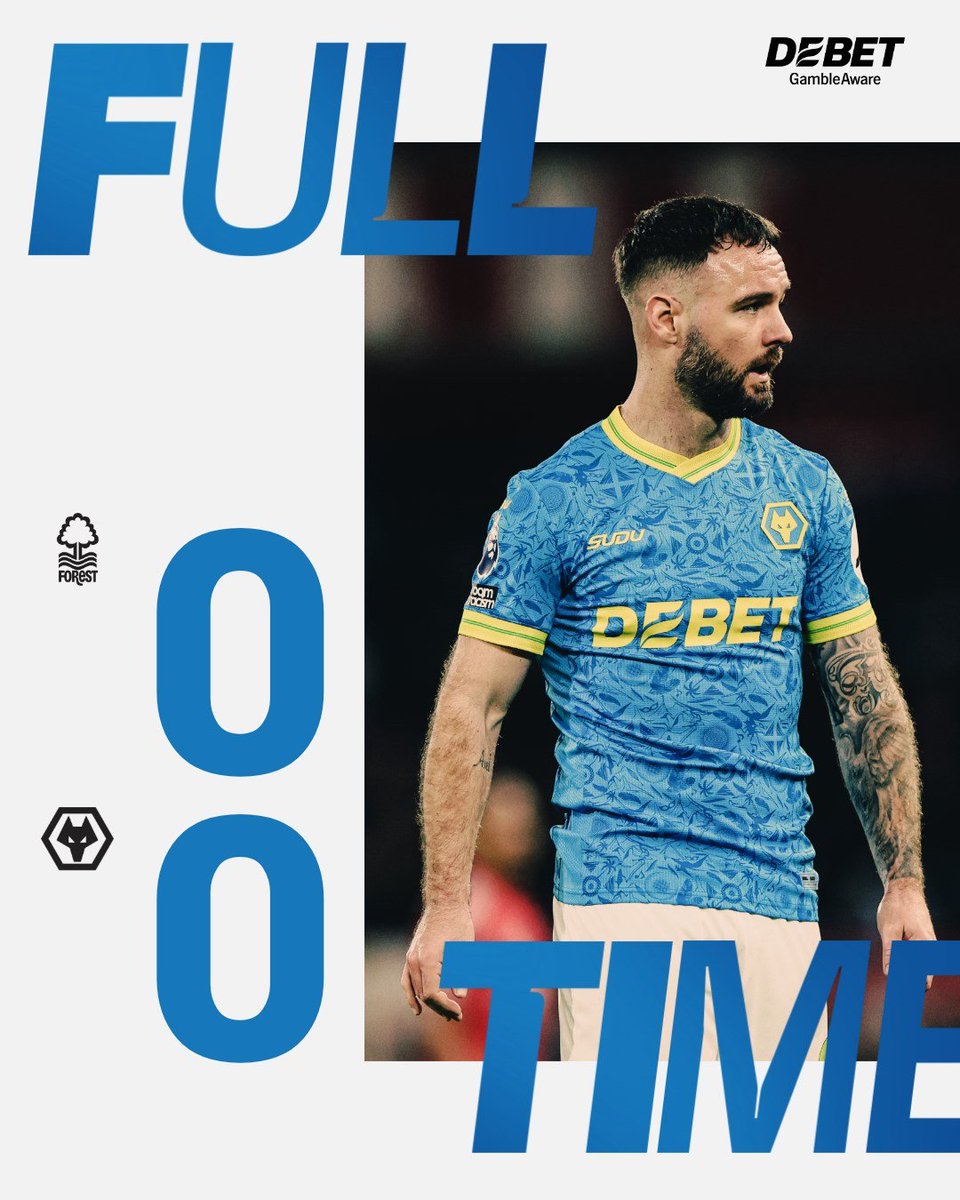 WolvesActu's tweet photo. Fin du match ⏱️
90+3' | 1 point prit face à un concurrent au maintien, insuffisant. Seul un miracle peut sauver ce club.
#NOTWOL | #WWFC | #Wolves