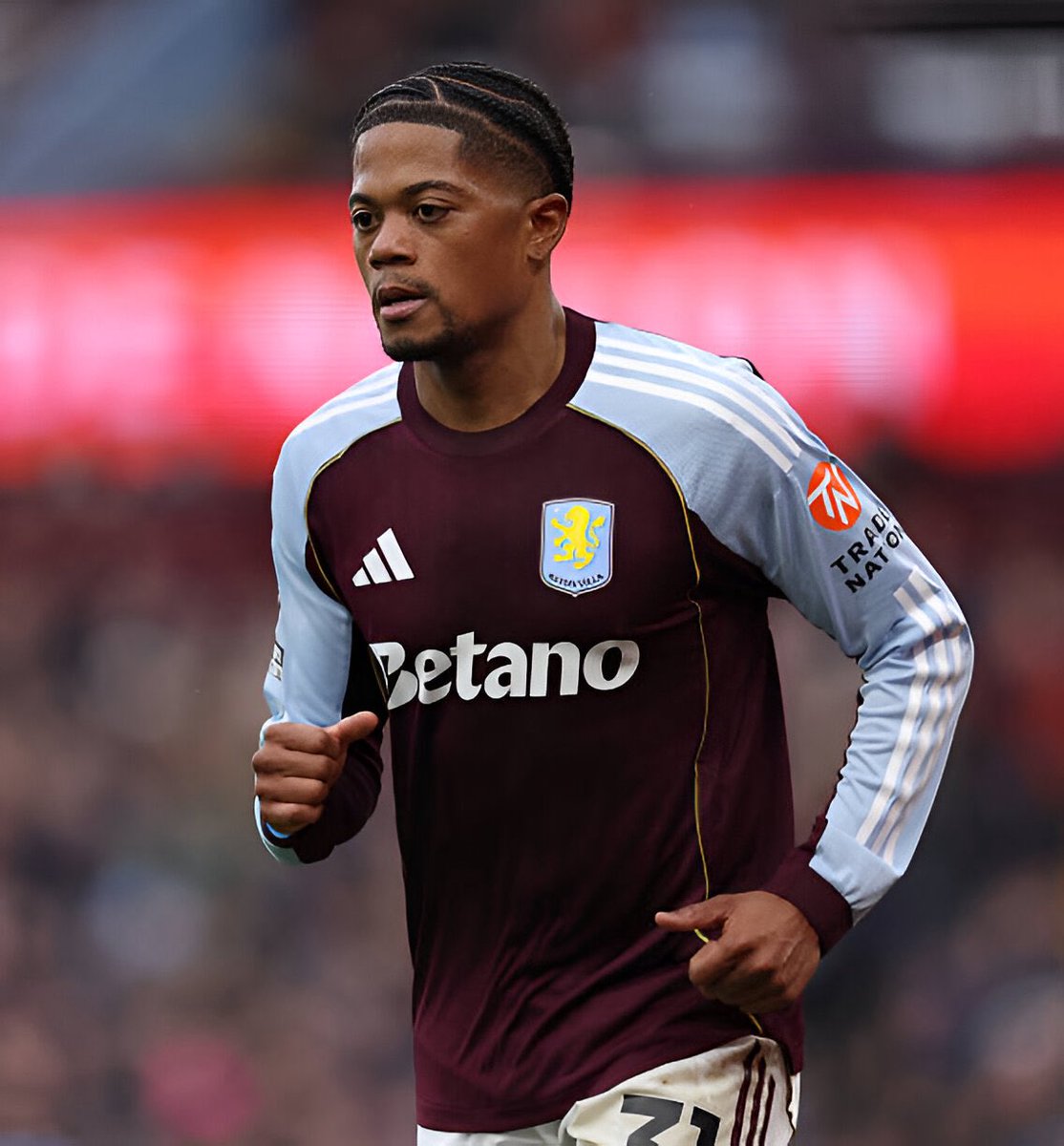 Leon Bailey created 3 chances vs Brighton today — and his corner led to Villa’s winner 🔥💜