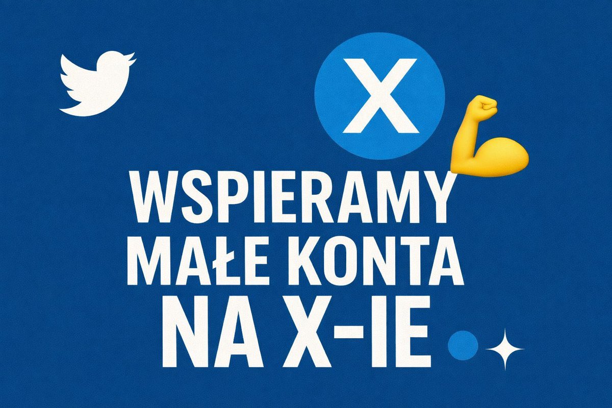 Nie jestem dużym kontem, ale mam wielkie wsparcie dla innych💙
Dodałam #Blue do mojego bio, co oznacza jedno- wspieram wszystkie demokratyczne konta na X.
Daj RT- niech niesie się fame ✨ 
Nie trzeba milionów followersów, żeby mieć moc 💙
#Blue w bio = wspieram małe konta.
Lecimy