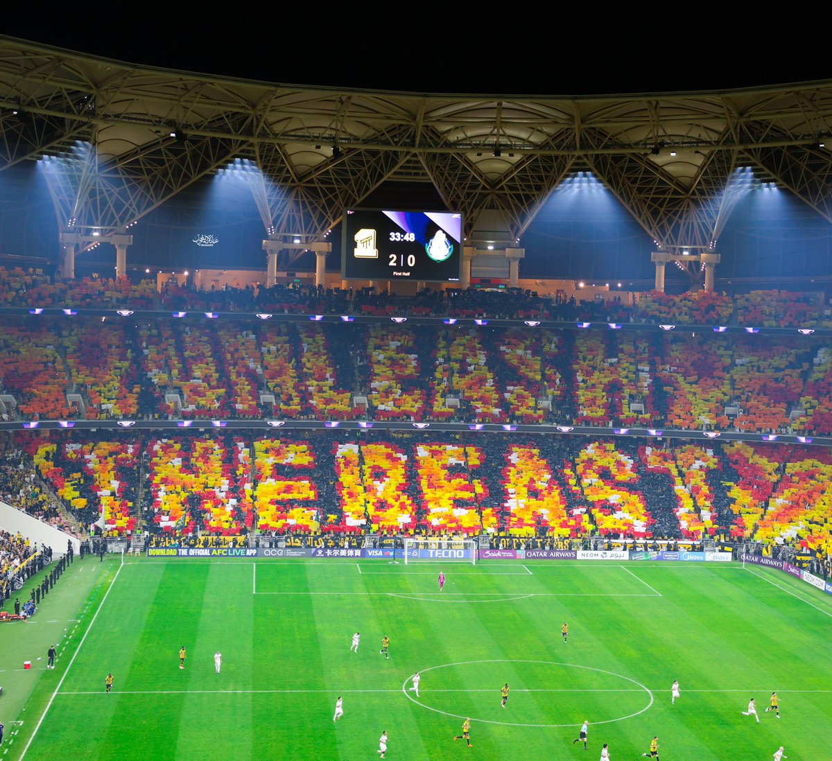 الضغط يزداد من جمهور #الاتحاد على تذاكر لقاء الفيحاء بعد الإعلان عن كود خصم ITTI30 👏🏼👏🏼🔥🔥

للحجز 👇🏽
webook.com/ar/events/rsl-…